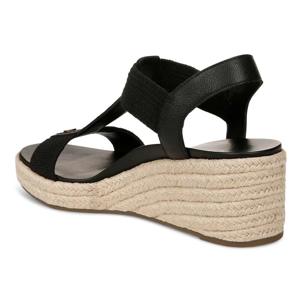Vionic Calera Wedge - Black Leather
