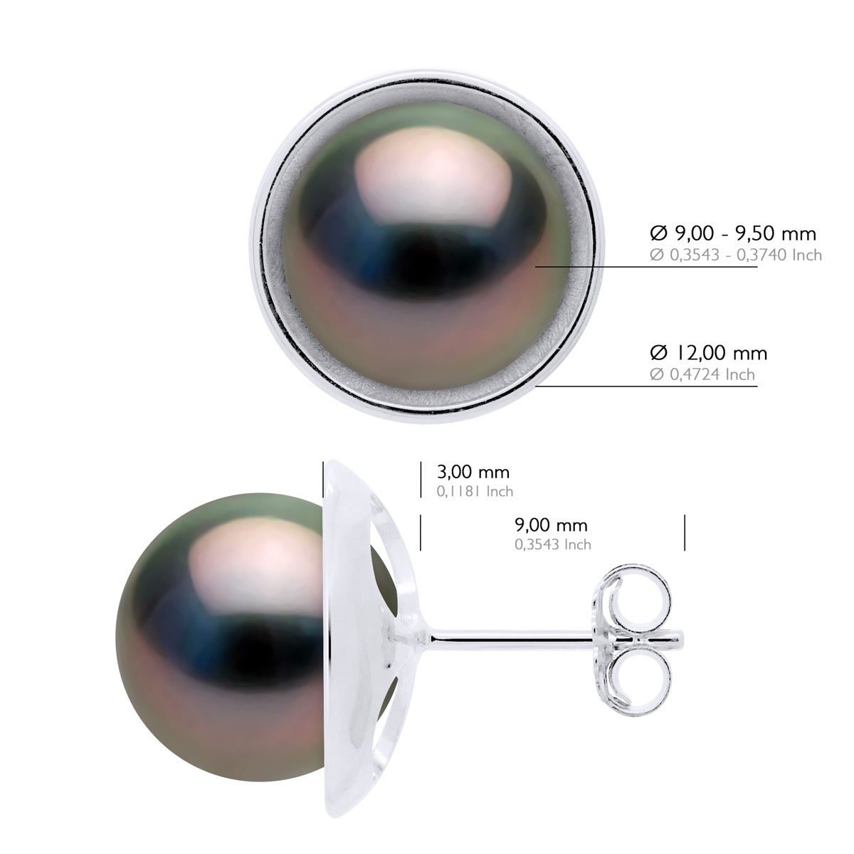 Earrings - Diameter Earrings 12 mm