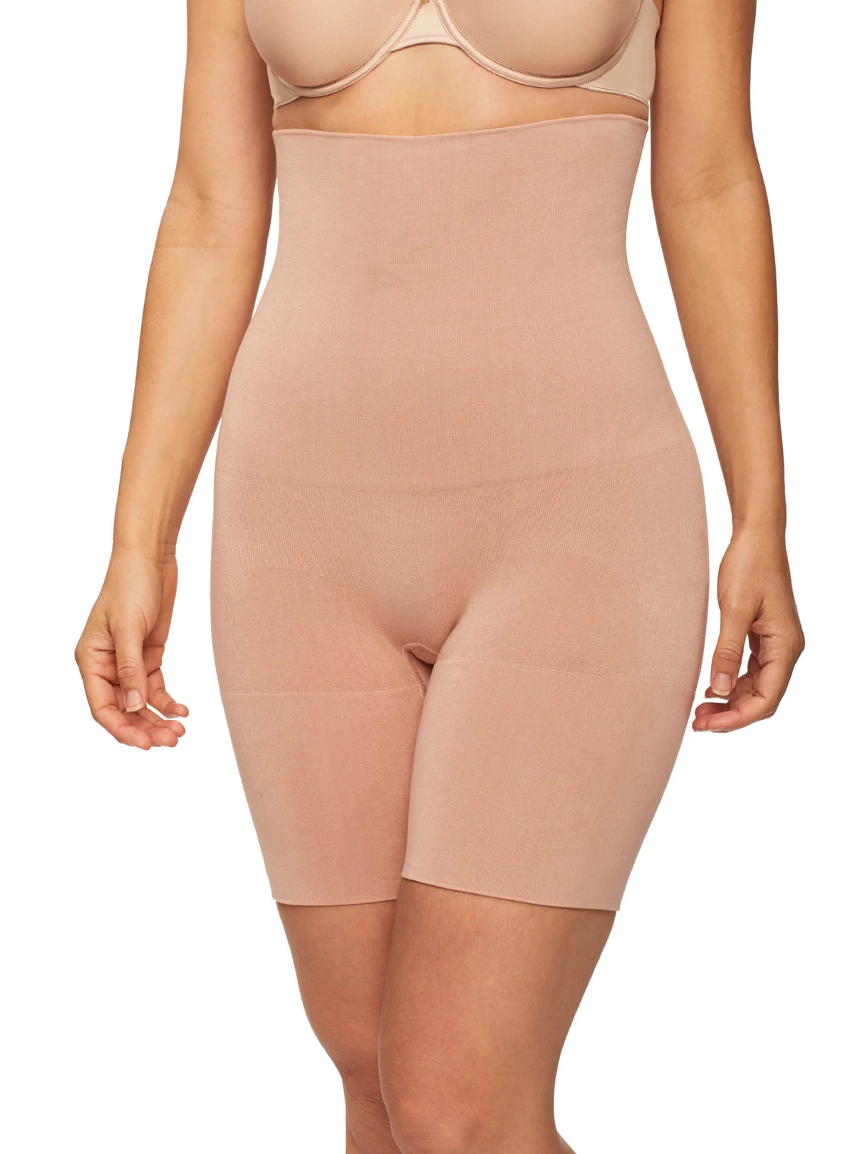Nancy Ganz Bamboo Essentials Hw Thigh Shaper - Mahogany
