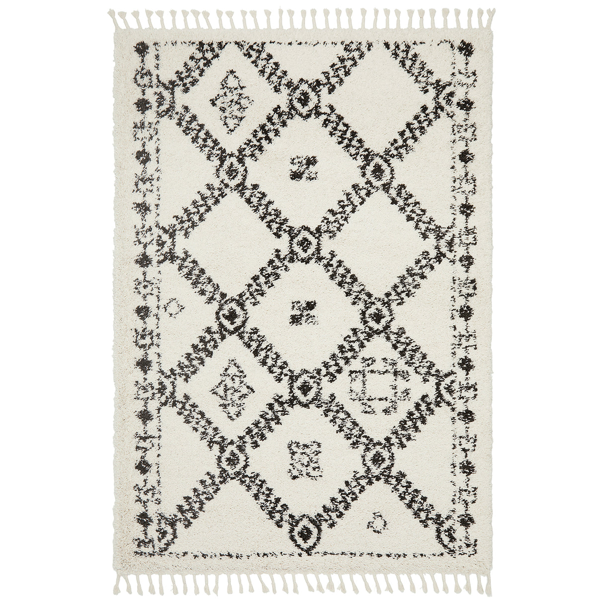 Saffron 33 White Rug