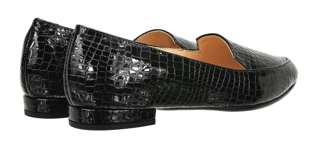 Bosccolo Womens Moccasin - Black