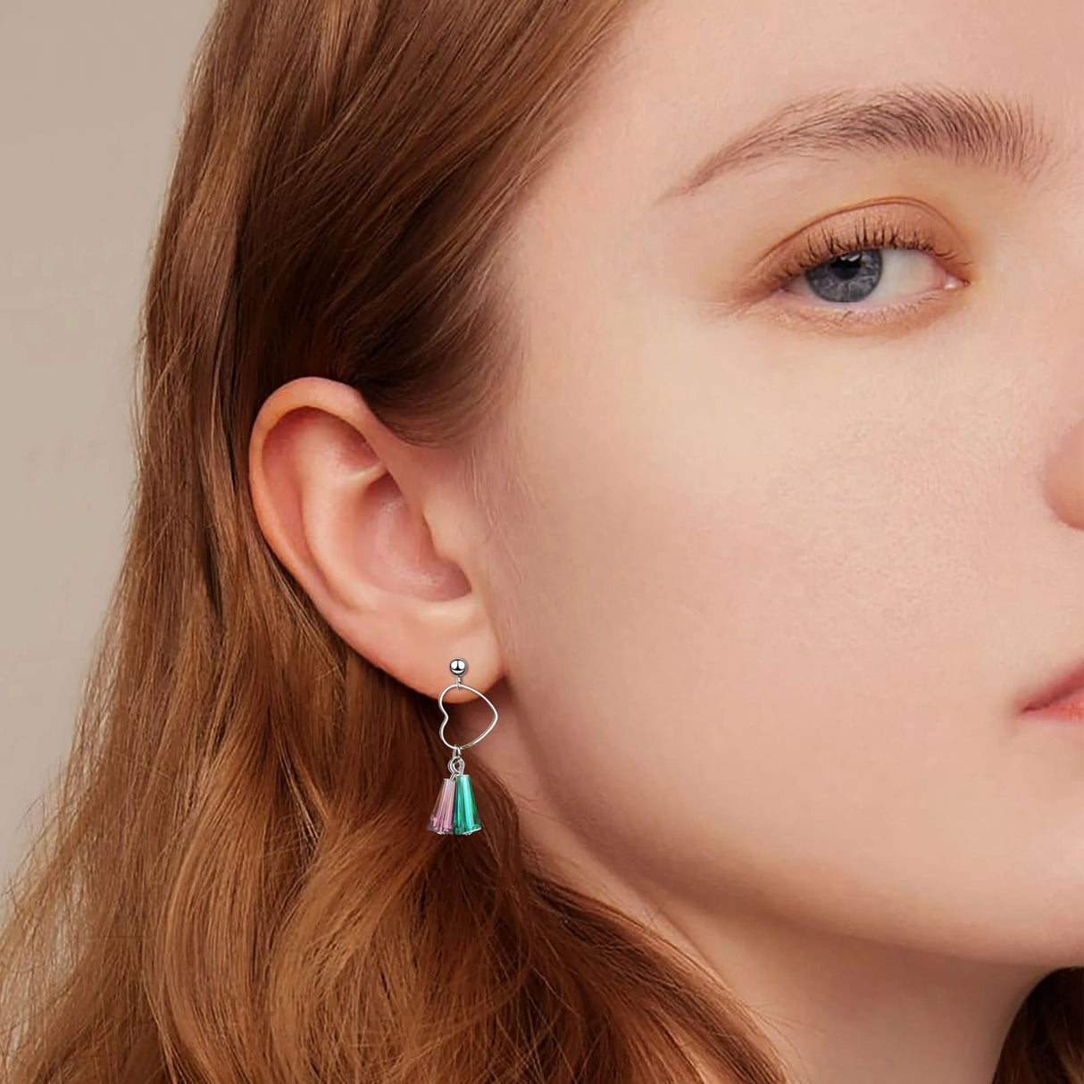 Lolabyrd Heart Drop Earrings