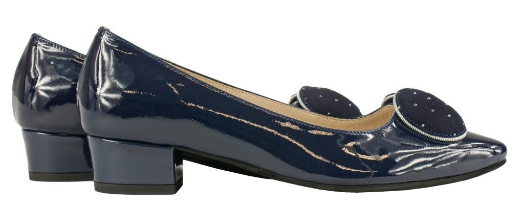 Bosccolo Womens Pumps - Navy Blue