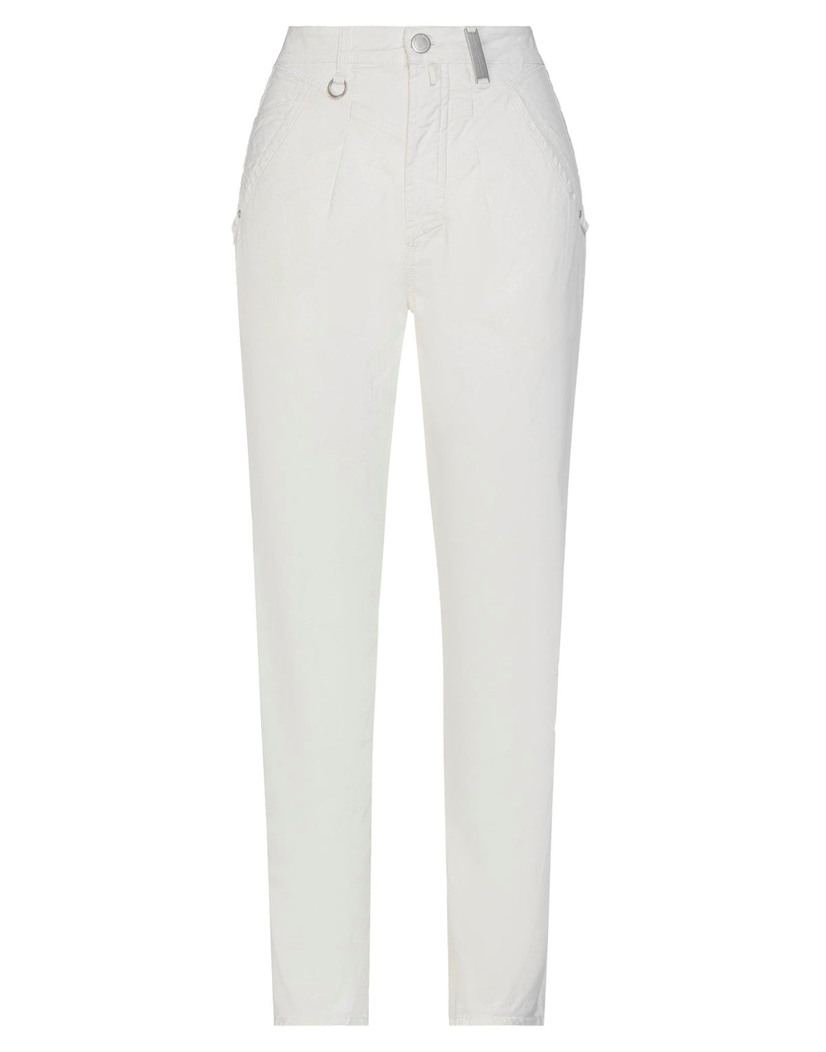 High Womens Pants - White