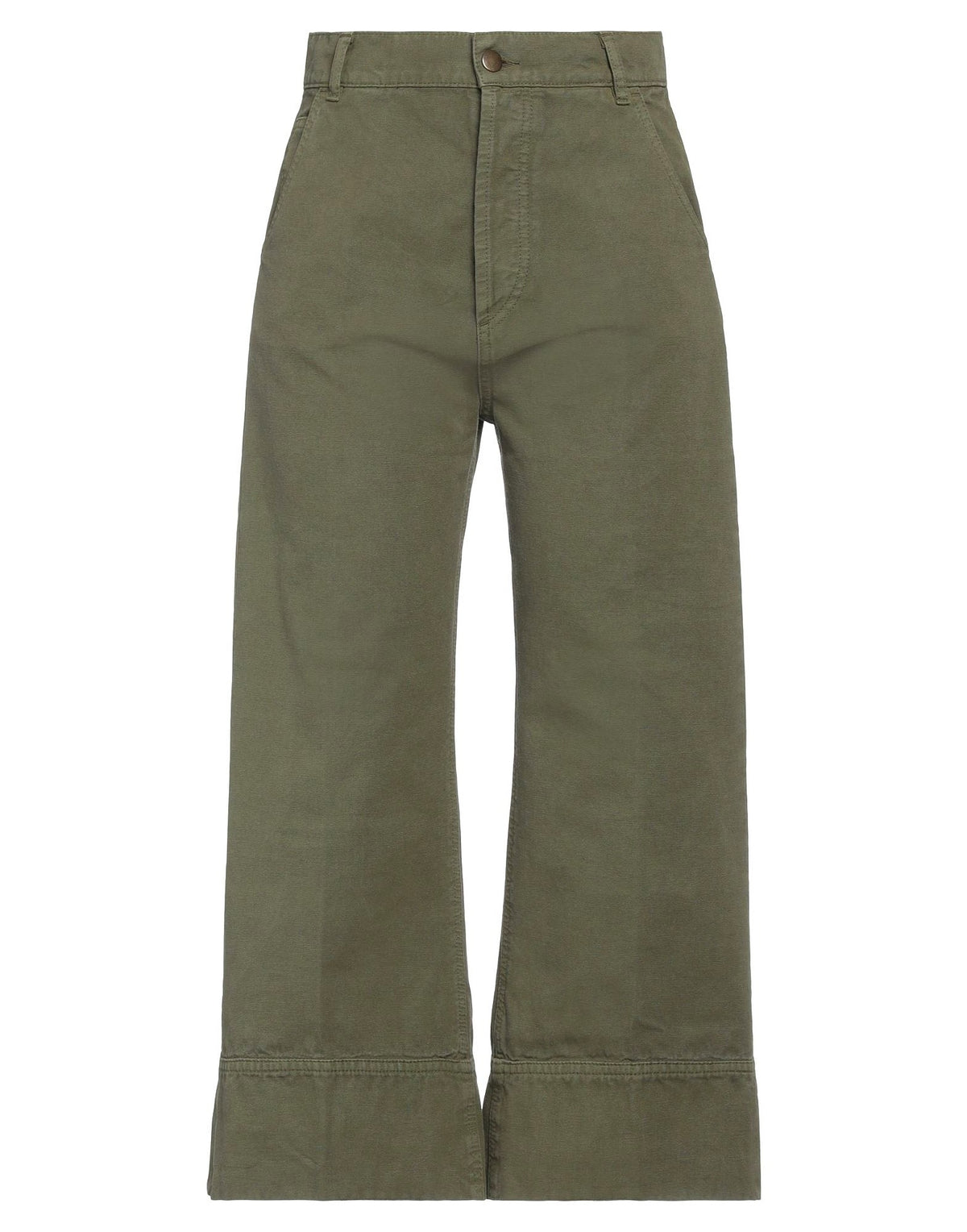 Erika Cavallini Womens Pants - Military green