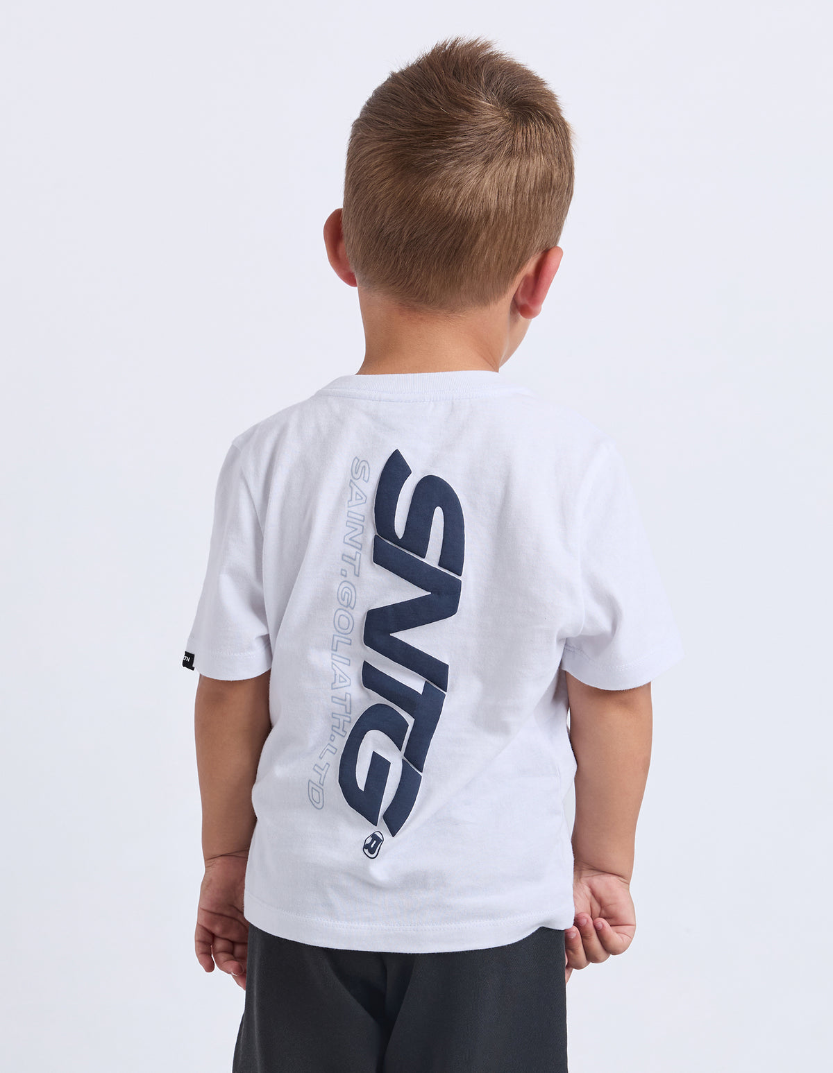 St Goliath Boys Challenger Tee - White
