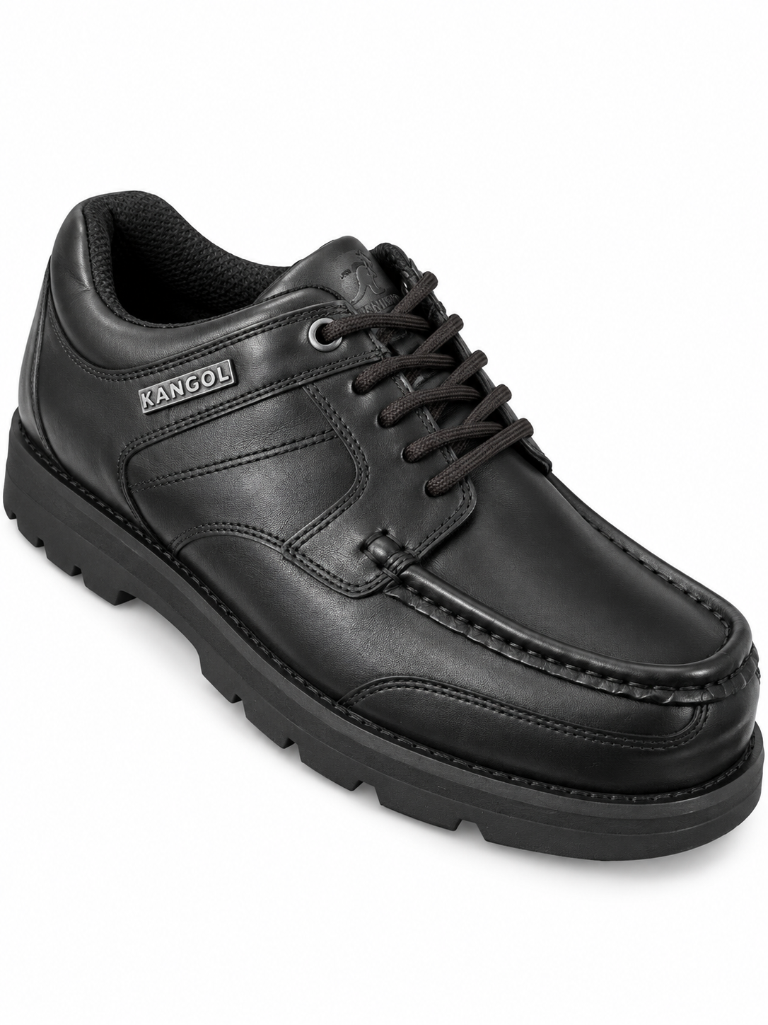 Kangol Men's Harrow Leather Shoes Black