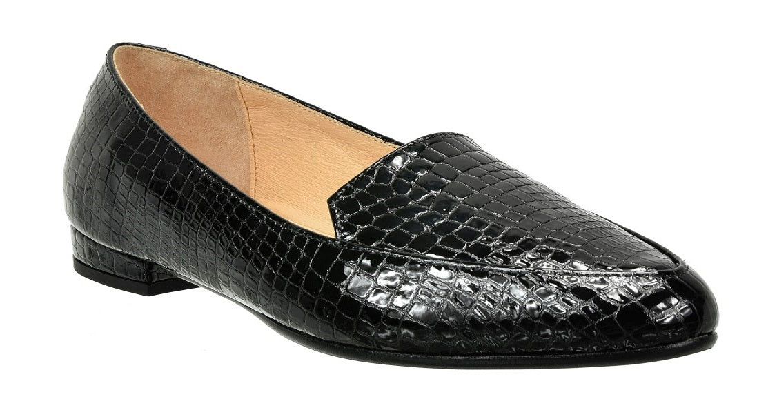 Bosccolo Womens Moccasin - Black