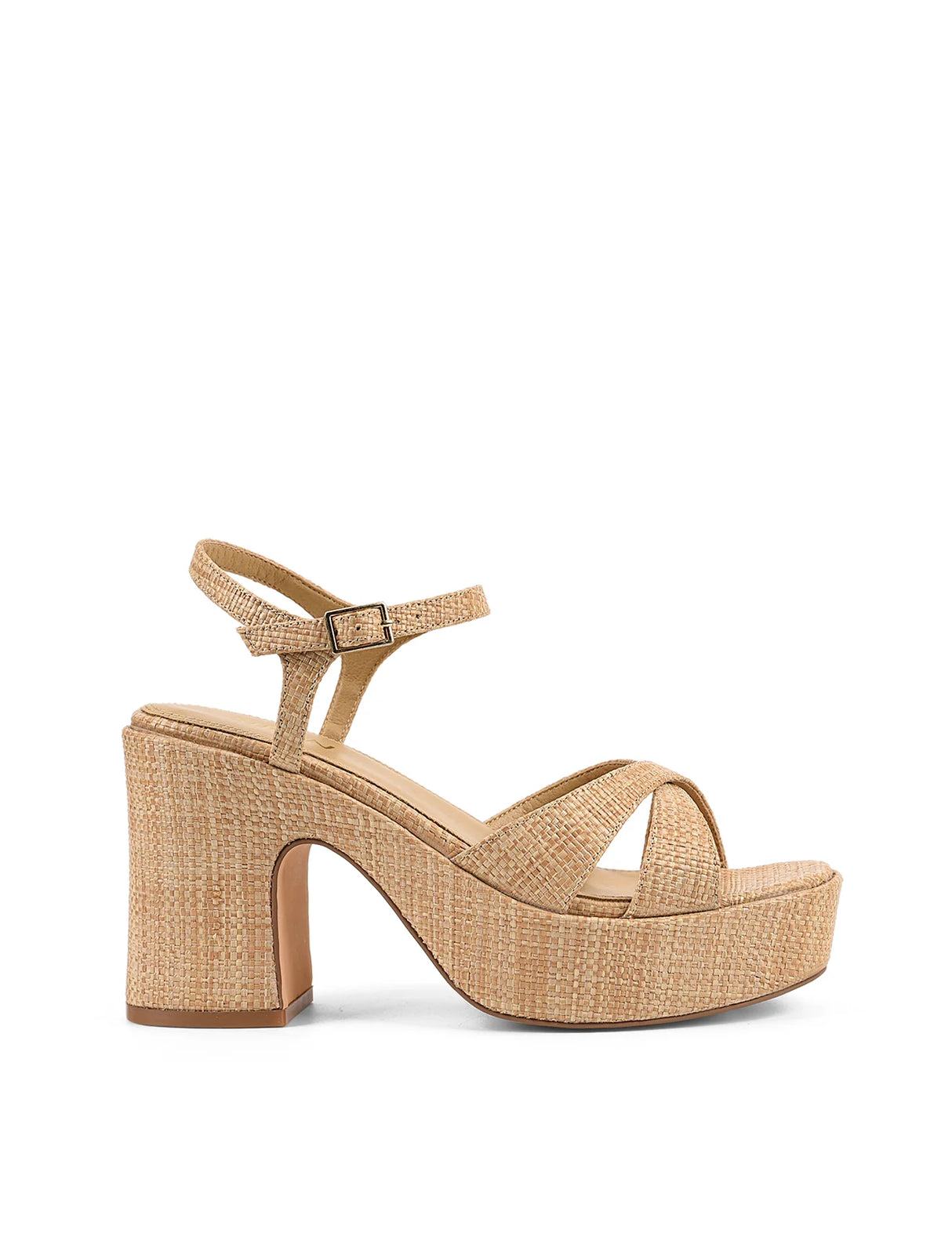 Siren Platforms - Natural Raffia