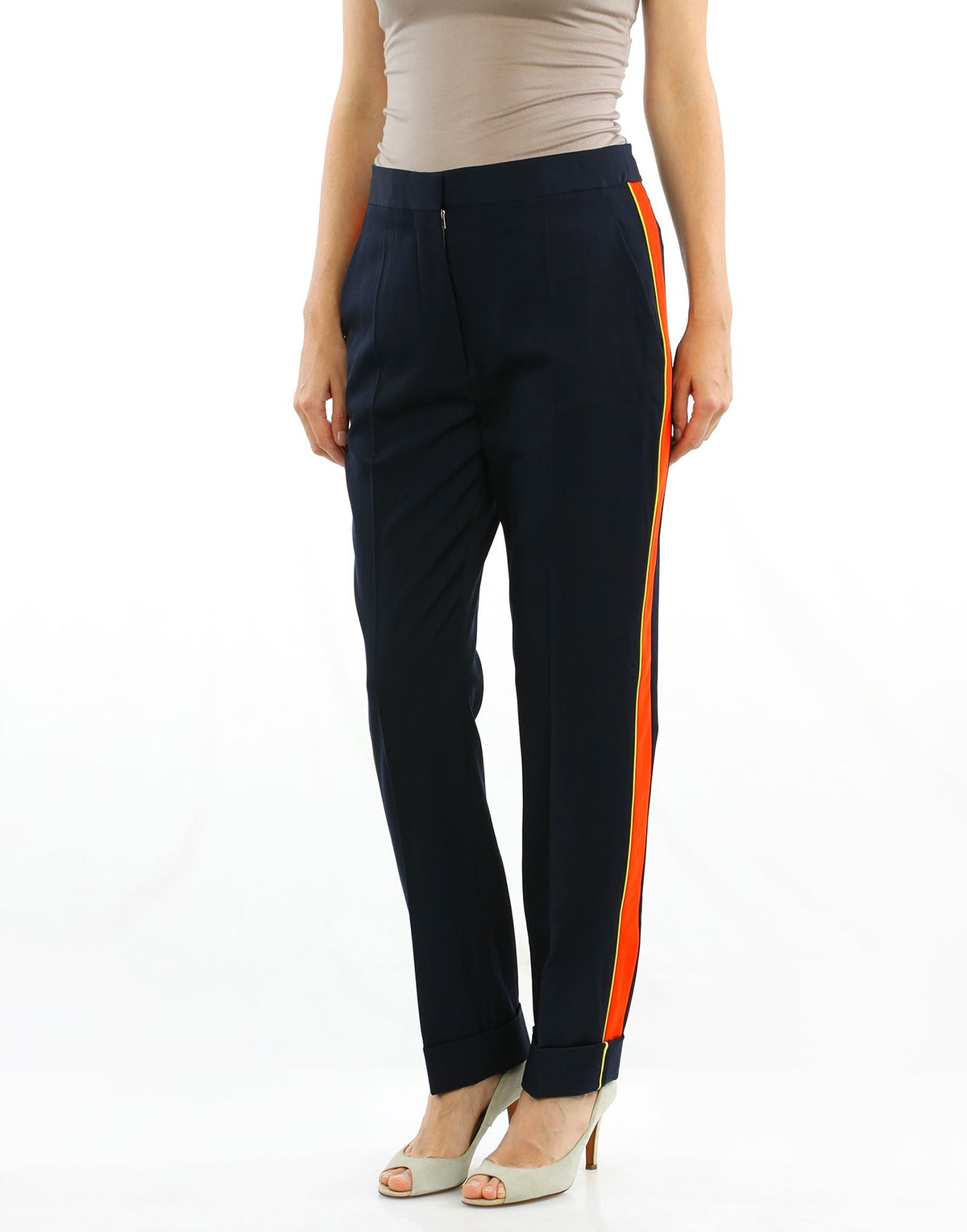 Stella Mccartney Womens Pants - Midnight blue