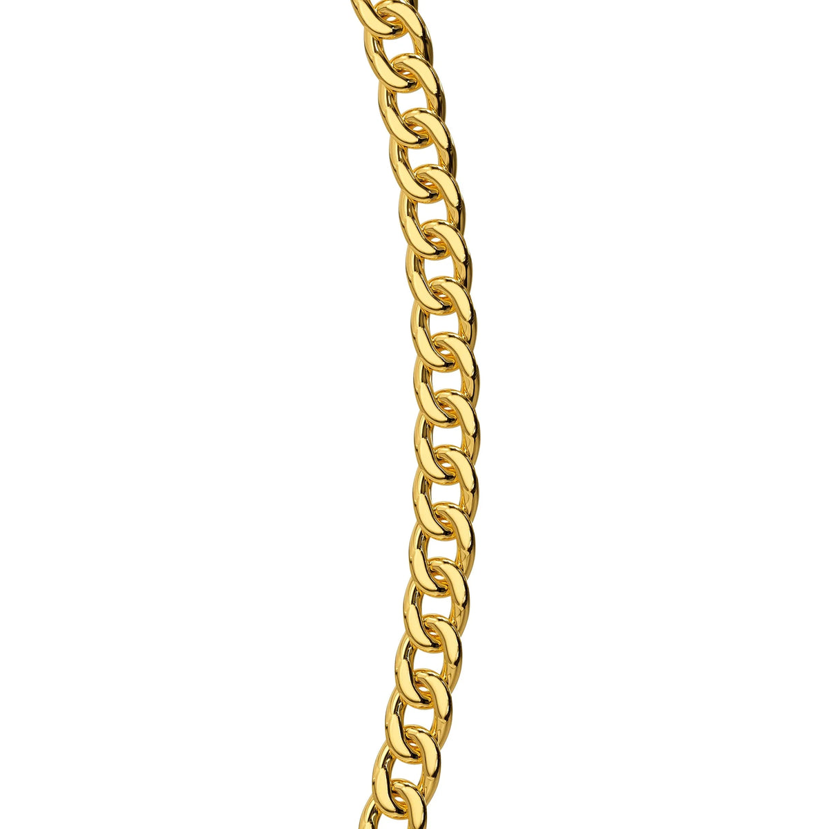 Bullion Gold Estelle Chain Link Gold Plated Necklace