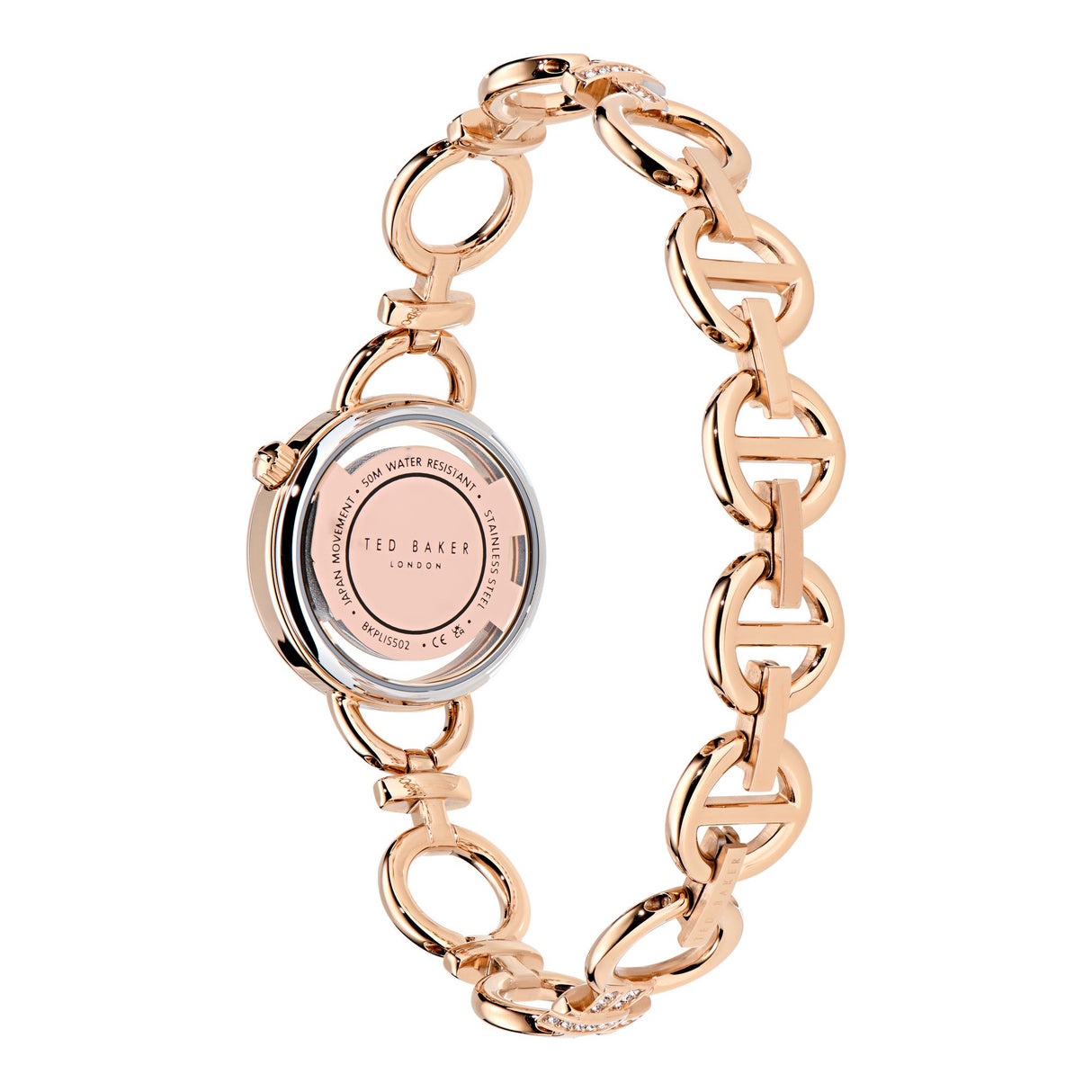 Ted Baker Womens Lilabel Bow Rose 28mm Gold-Tone Bracelet Watch
