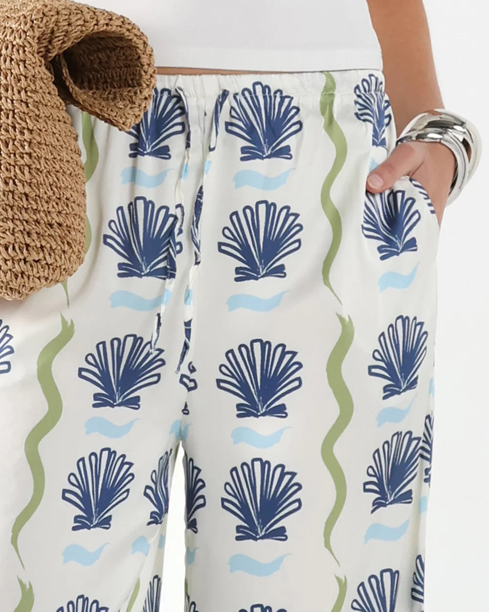 Lost In Lunar Ginny Pants - Amalfi