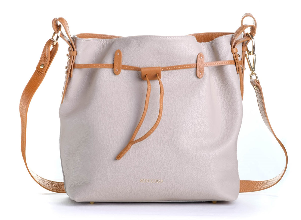 Bosccolo Drawstring Bag - Beige