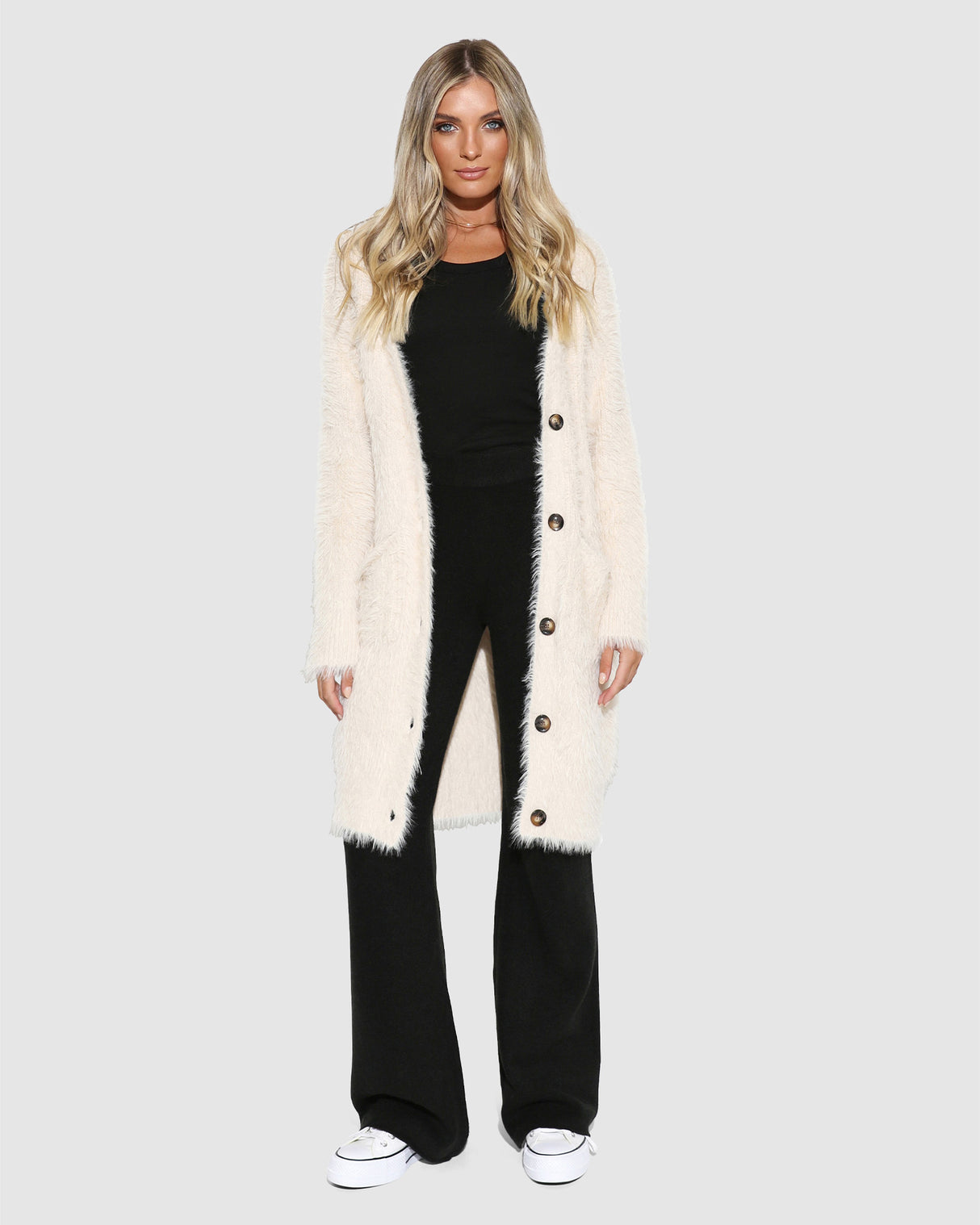 Lost In Lunar Women's Roselle Cardigan - Cream