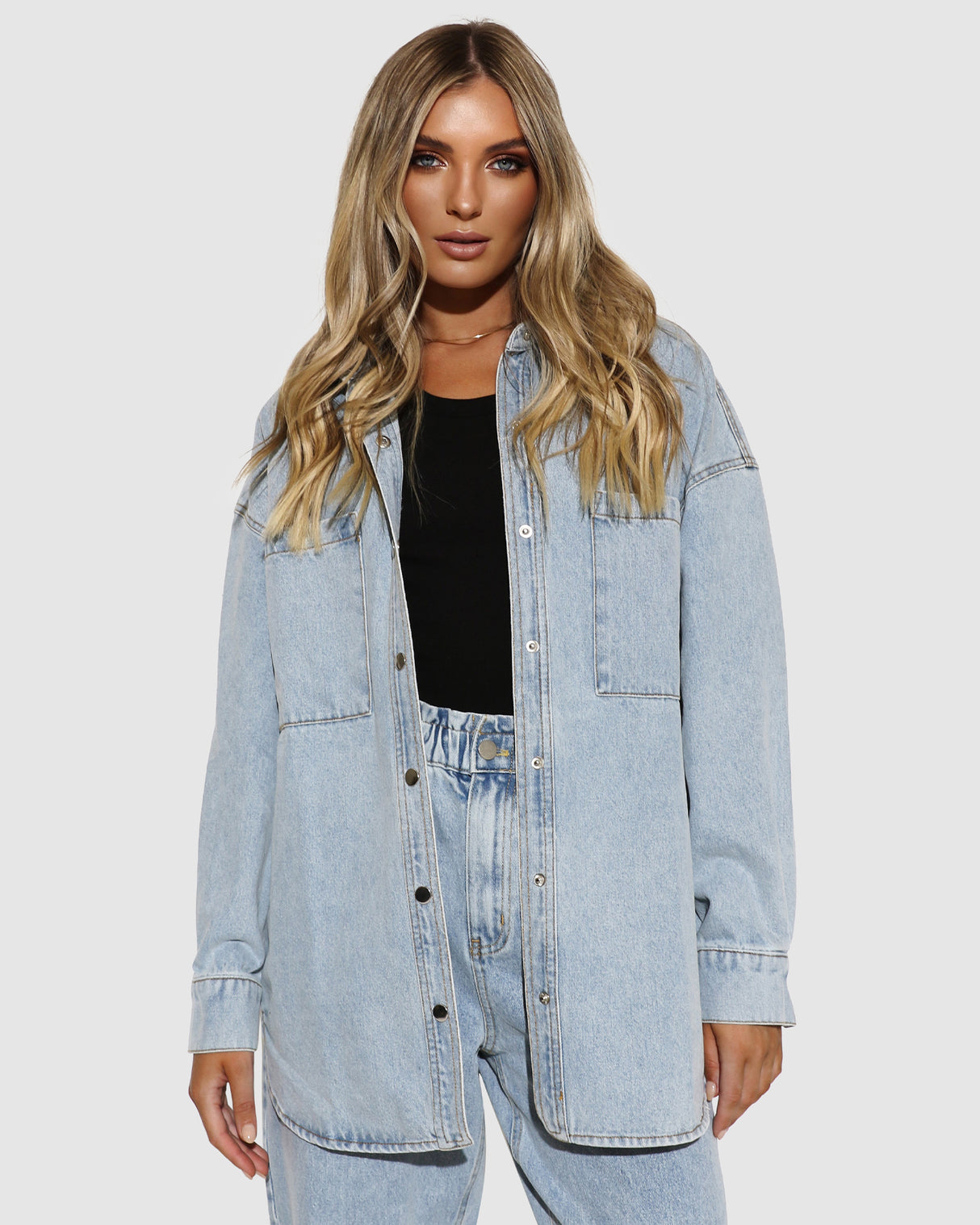 Lost In Lunar Women's Frank Shirt - Denim