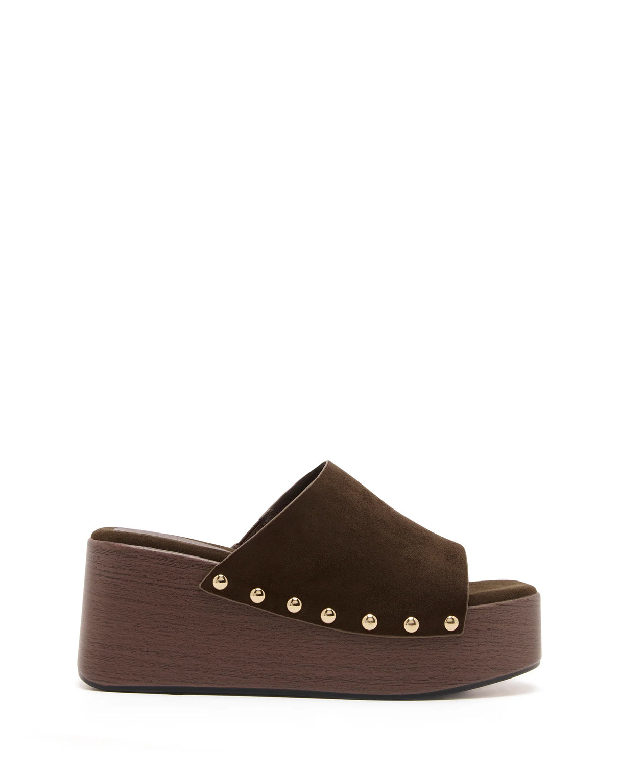 Therapy Imani Chocolate Faux Suede