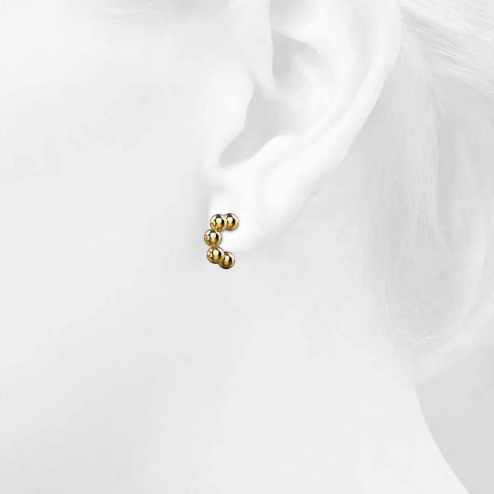 Bullion Gold Golden Fusion Sud Earrings