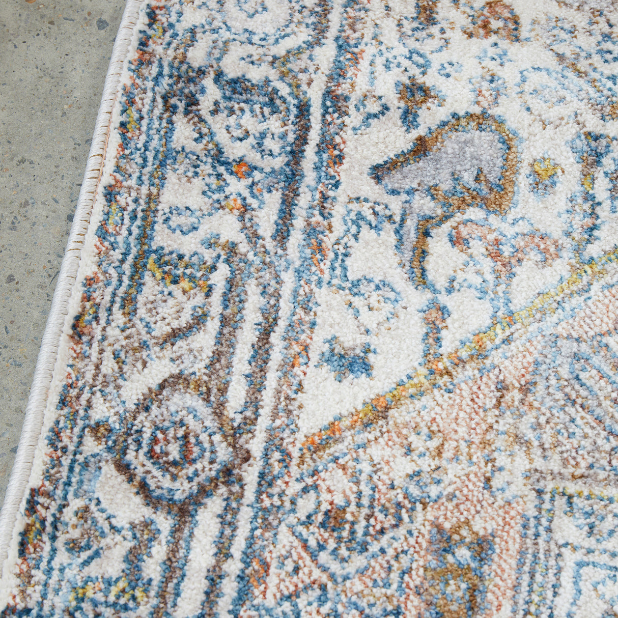 Heriz Mushroom Runner Rug