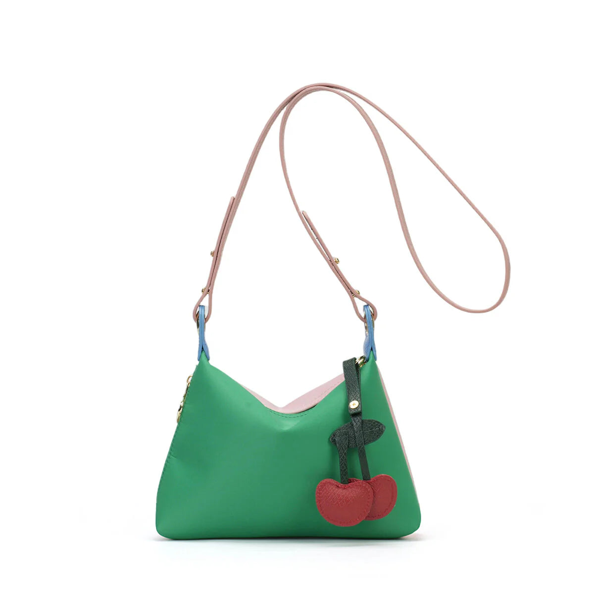 BAMEI Reversible Nylon Crossbody Bag - Pink