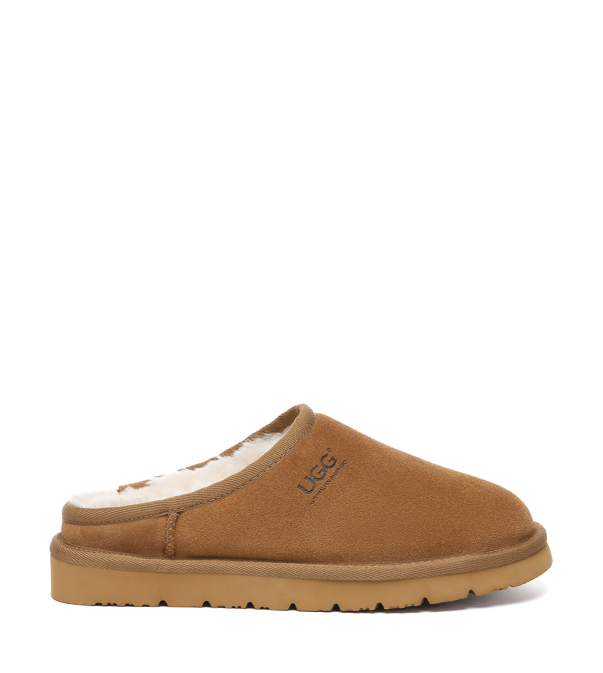Australian Shepherd UGG Nano Classic Slipper - Chestnut