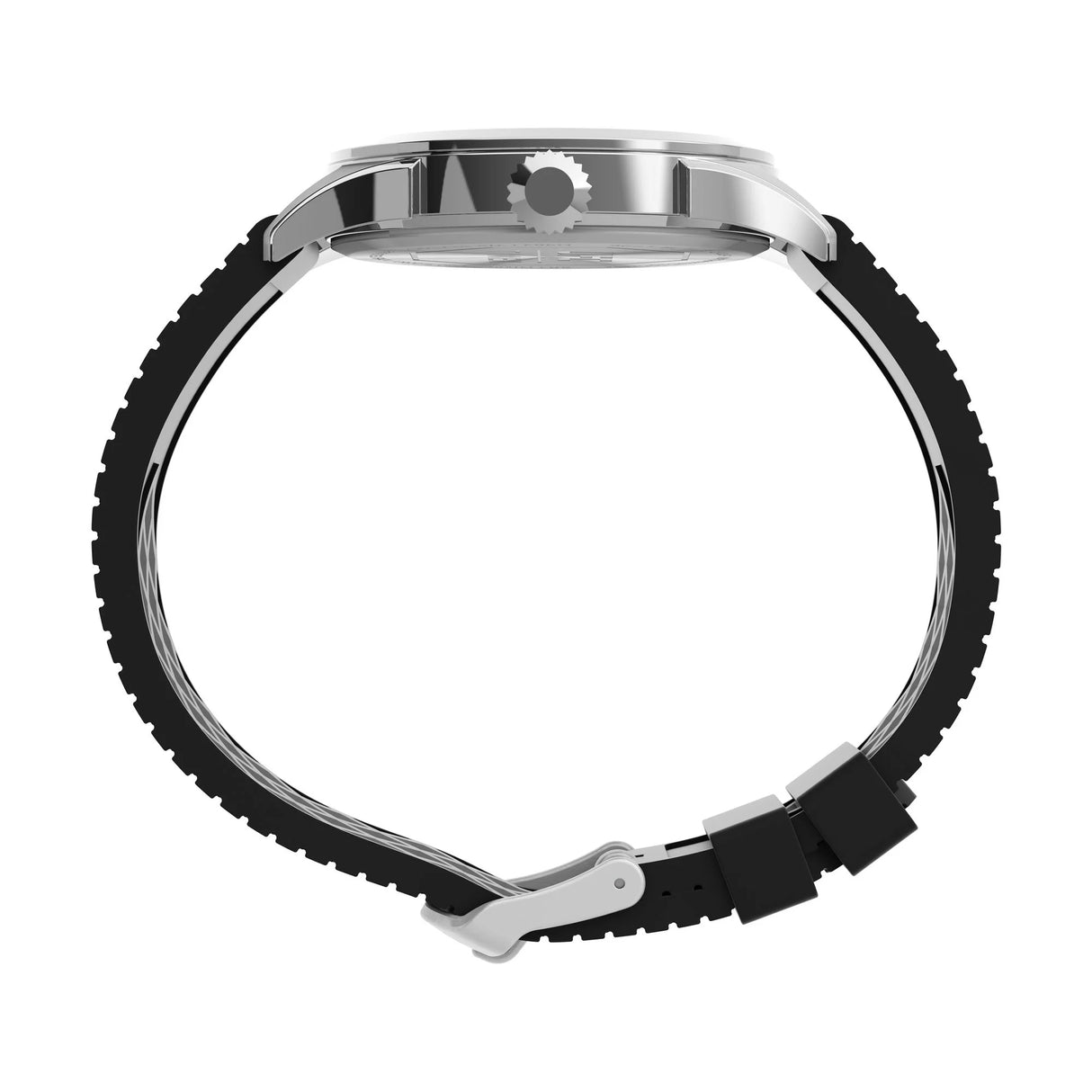 Timex UFC Athena Silver Black Silicone