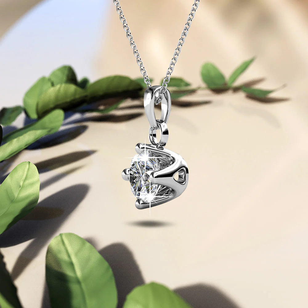 Krystal Couture Divine Pendant Necklace Embellished with SWAROVSKI Crystals