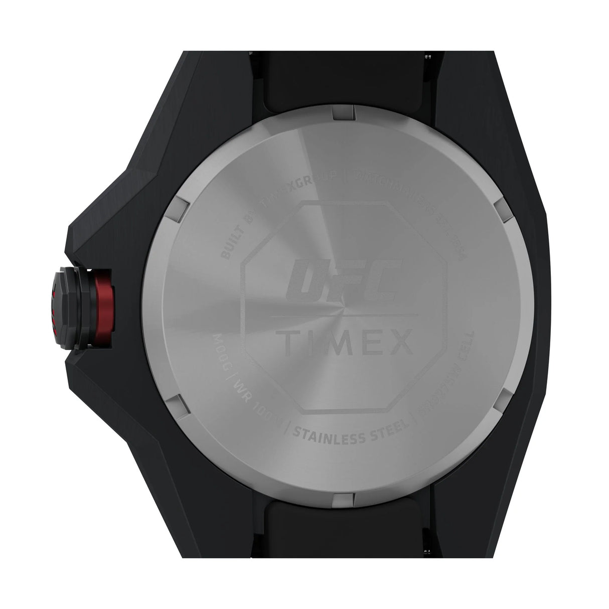 Timex UFC Phantom Black Black Silicone