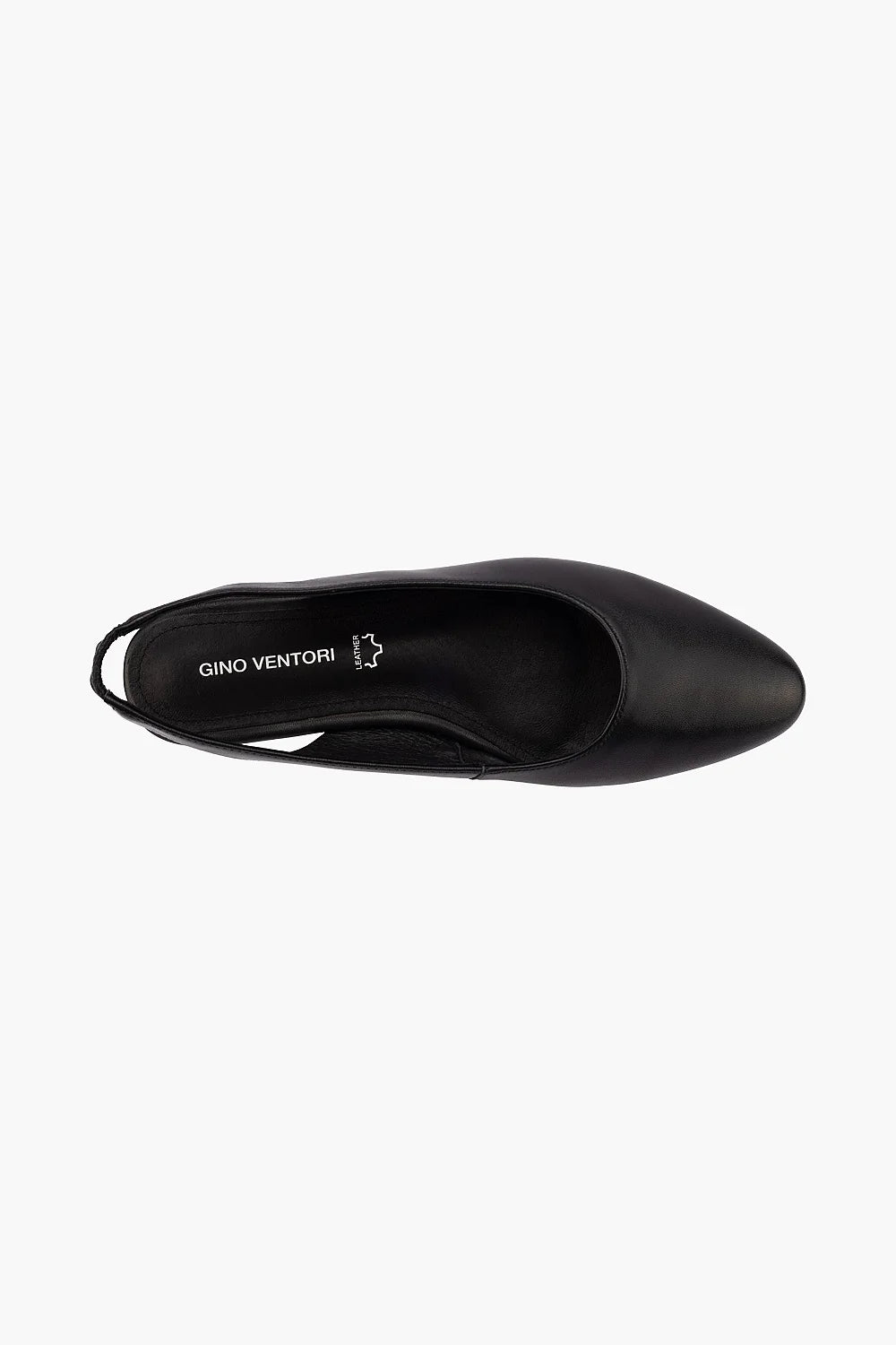 Gino Ventori Madeline Black Leather