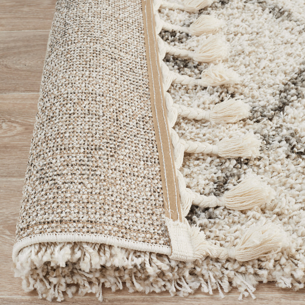 Saffron 11 Natural Runner Rug