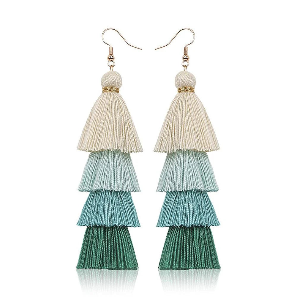 Tayla Extended Tassel Earrings