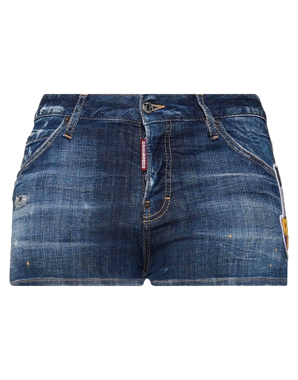 Dsquared2 Womens Denim Shorts - Blue