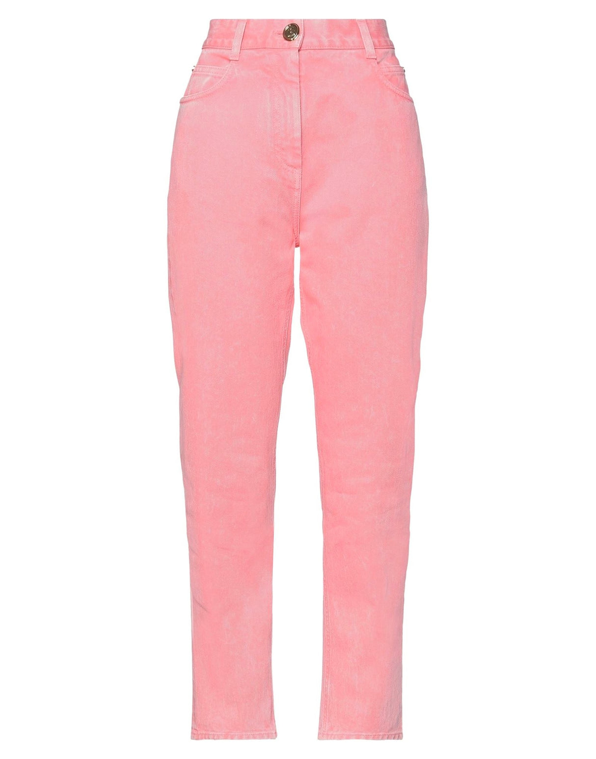 Balmain Womens Jeans - Coral