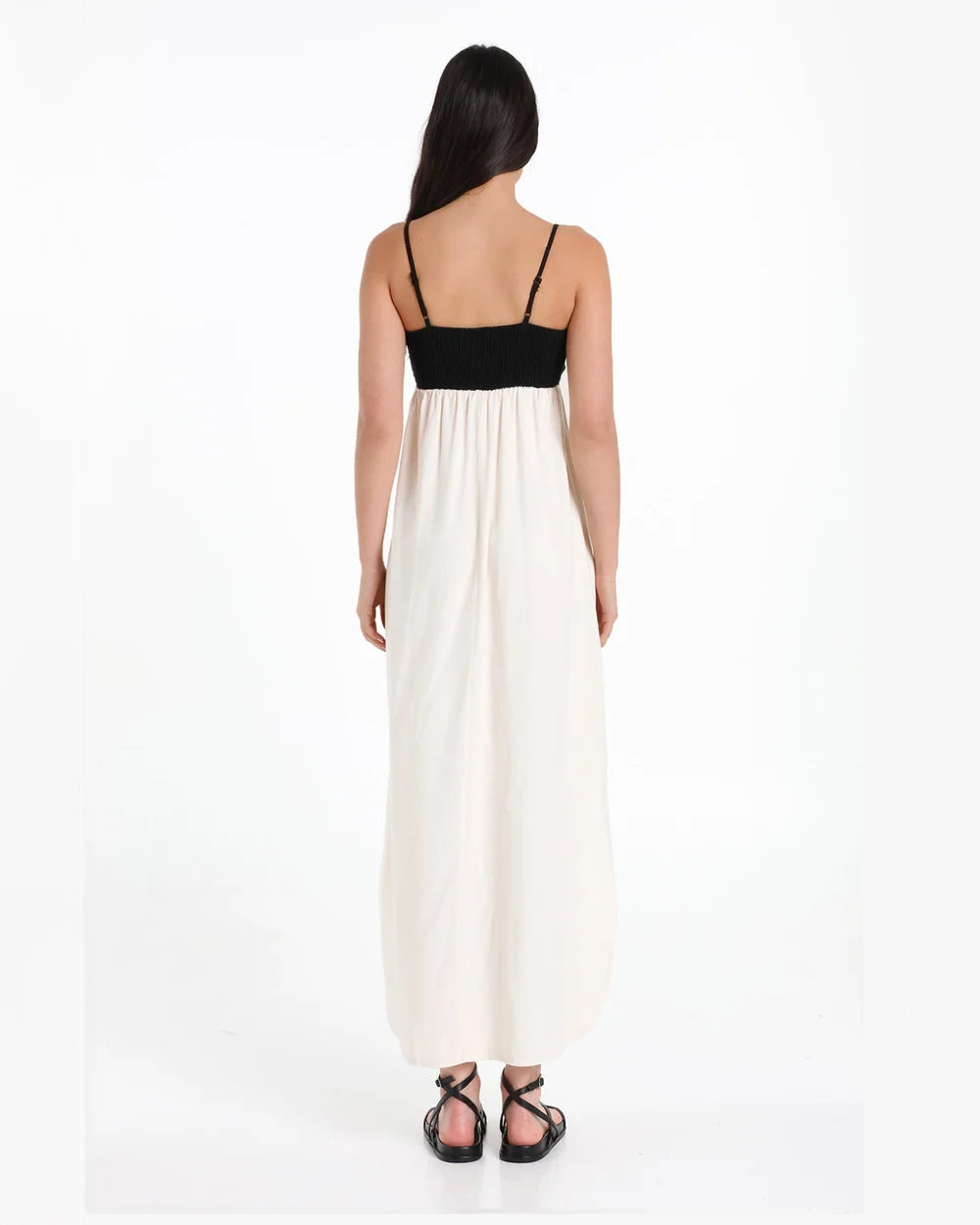 Lost In Lunar Mon Maxi Dress - Cream