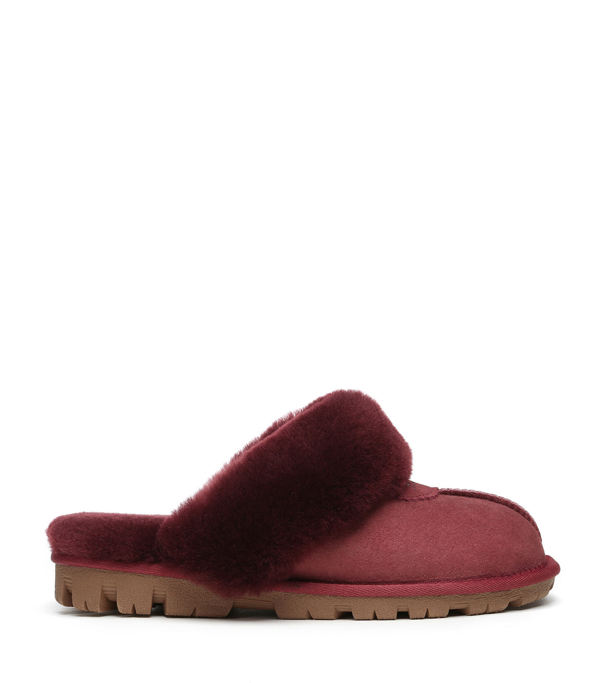 Australian Shepherd UGG Waffle Slipper - Sangria
