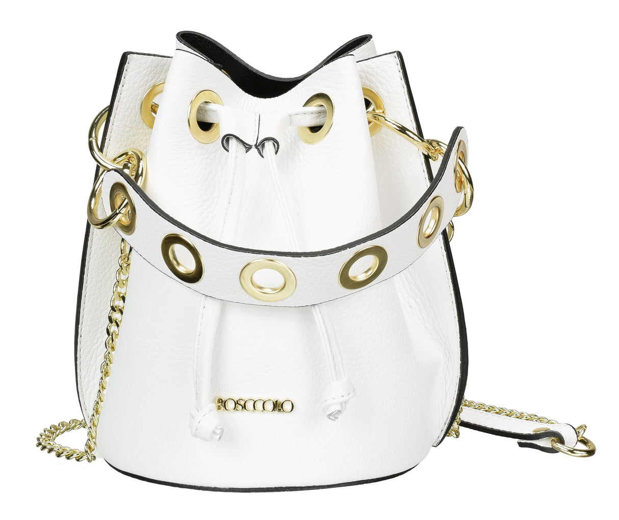 Bosccolo Bucket Bag In White