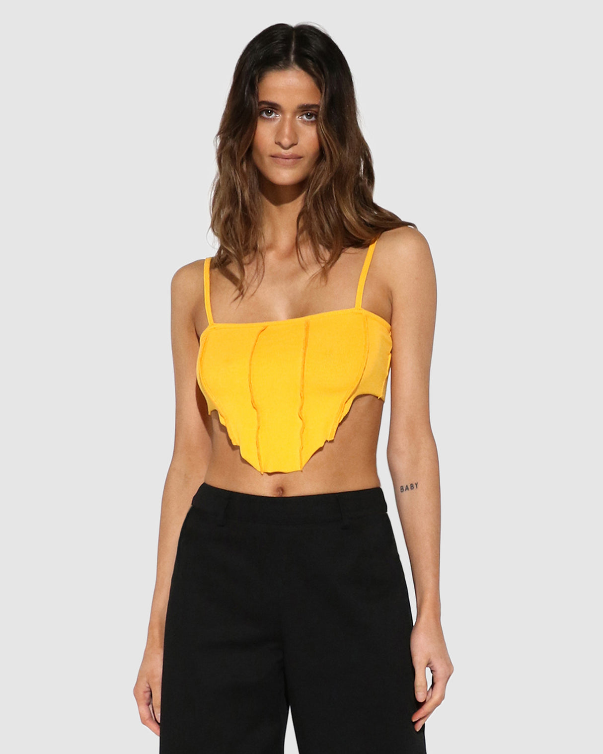 BY.DYLN Novah Crop - Sunshine