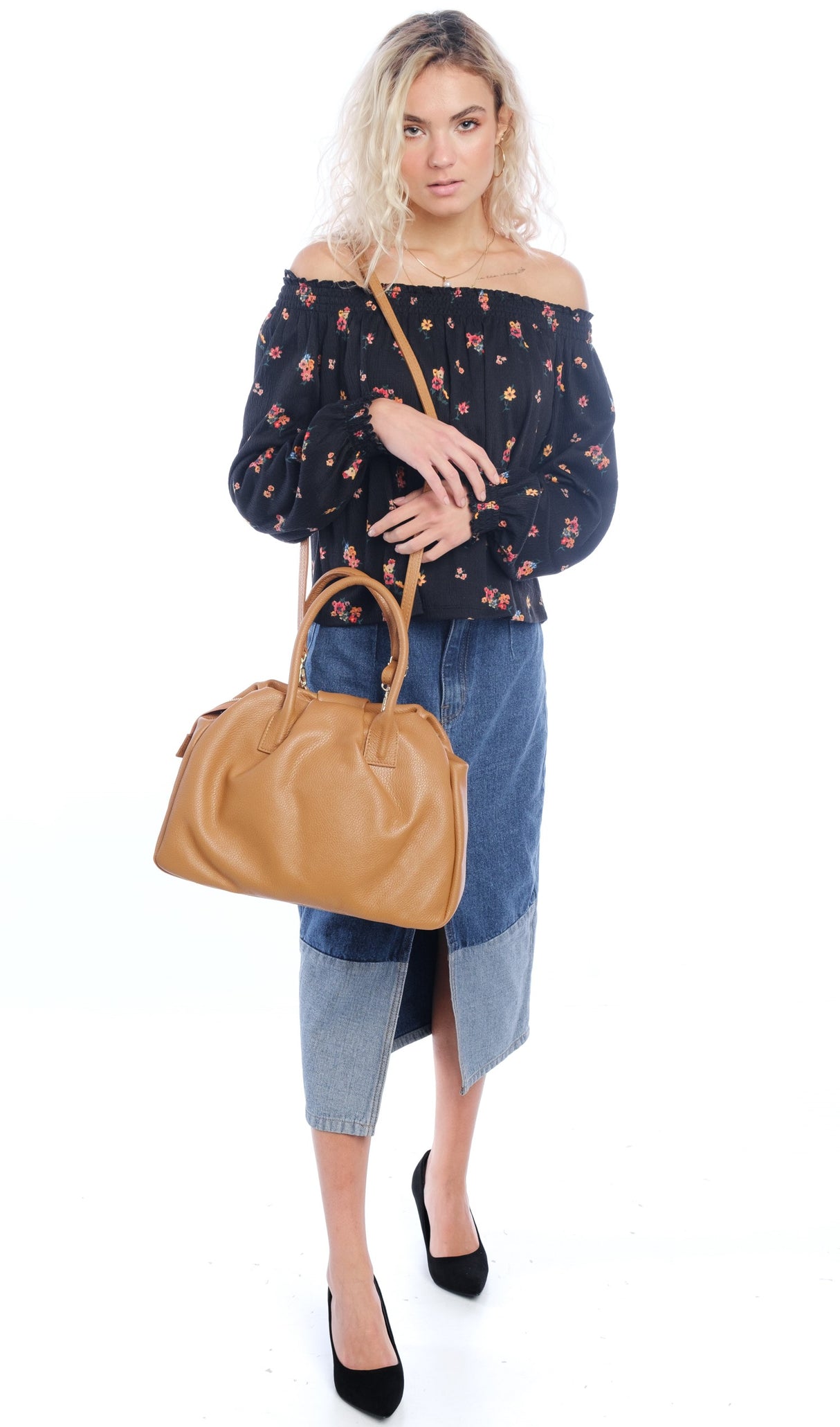 Bosccolo Handbag - Camel