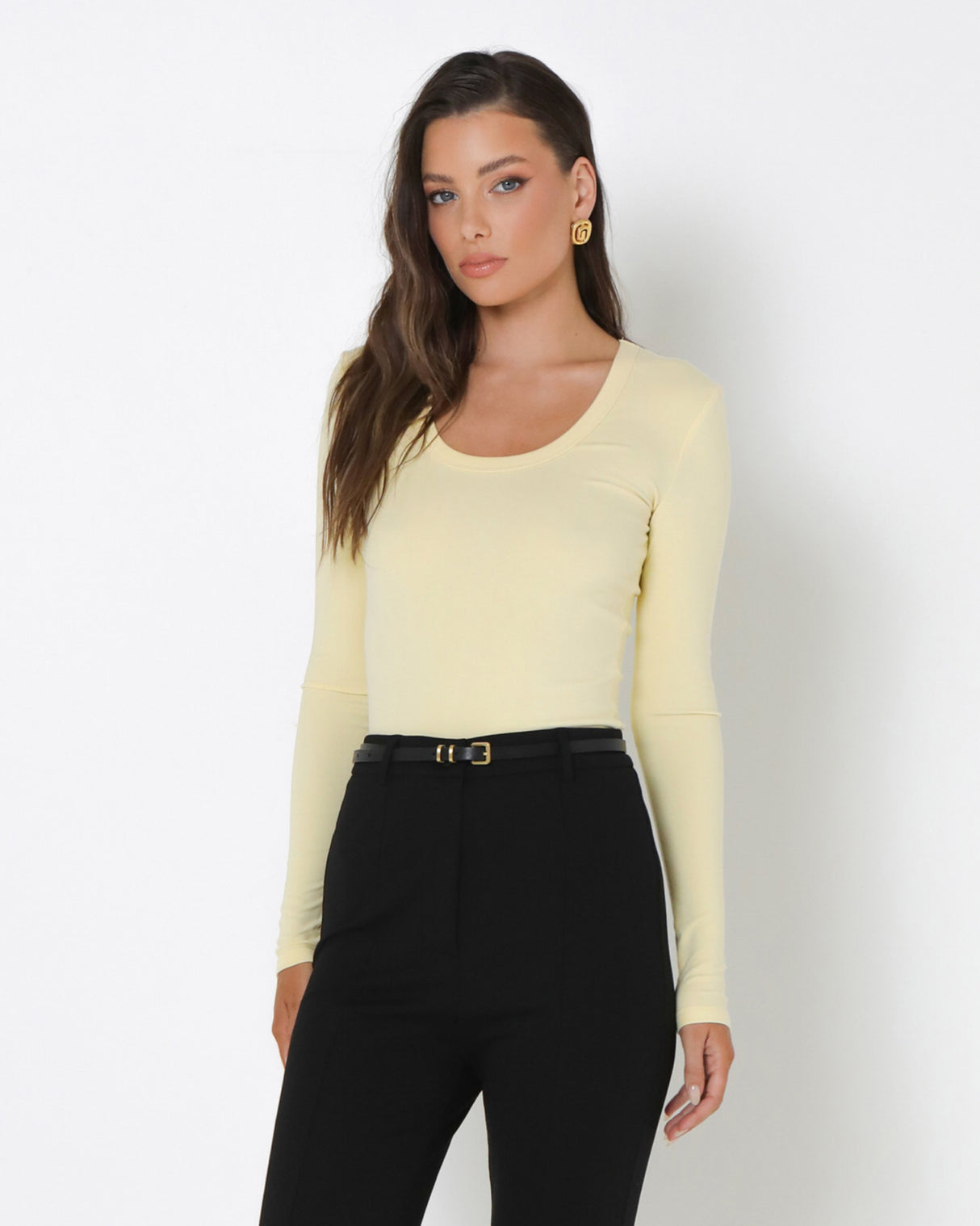 Madison The Label Malani Top - Butter