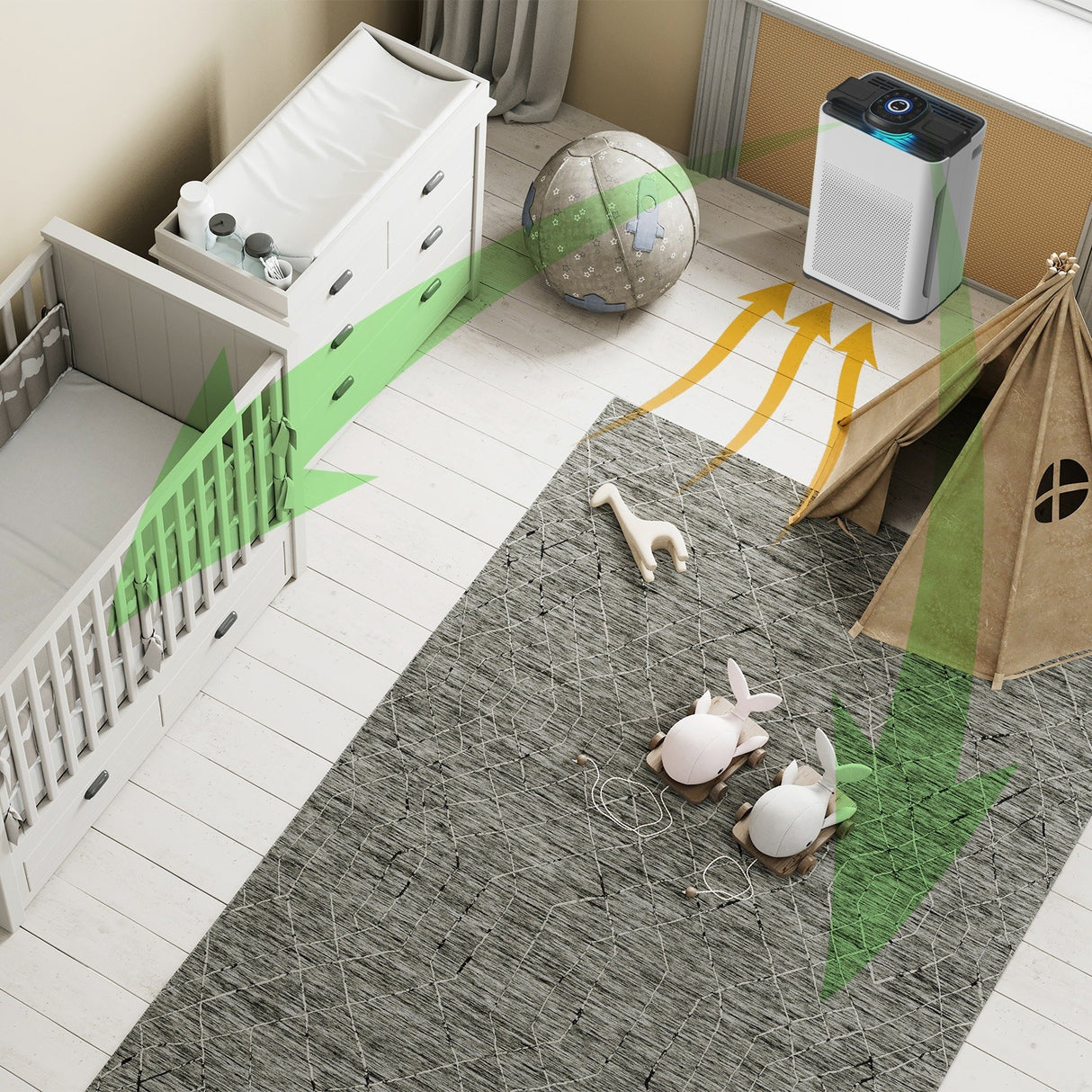 MyGenie Pure Max Carbon Filter Air Purifier