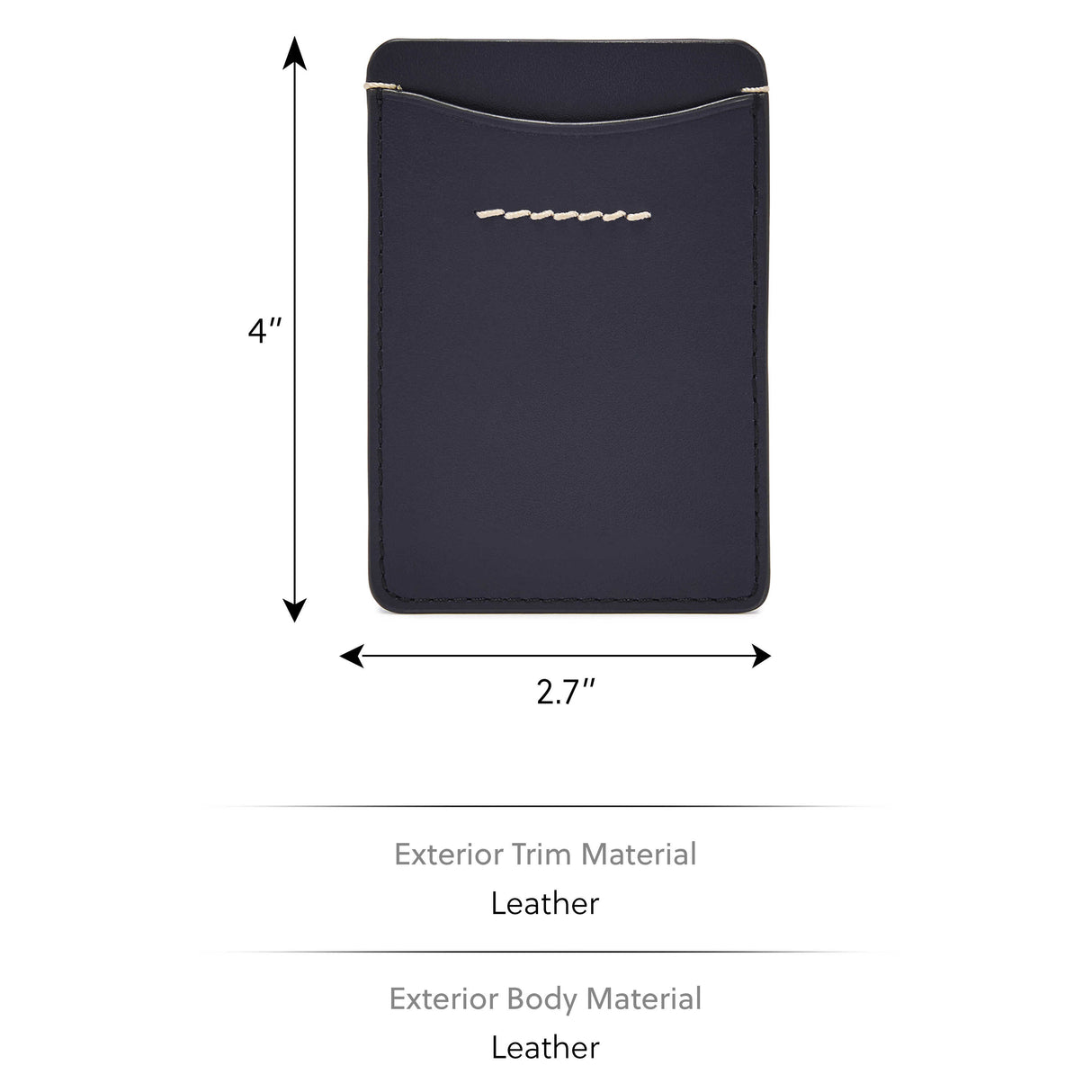 Fossil Westover Blue Card Case