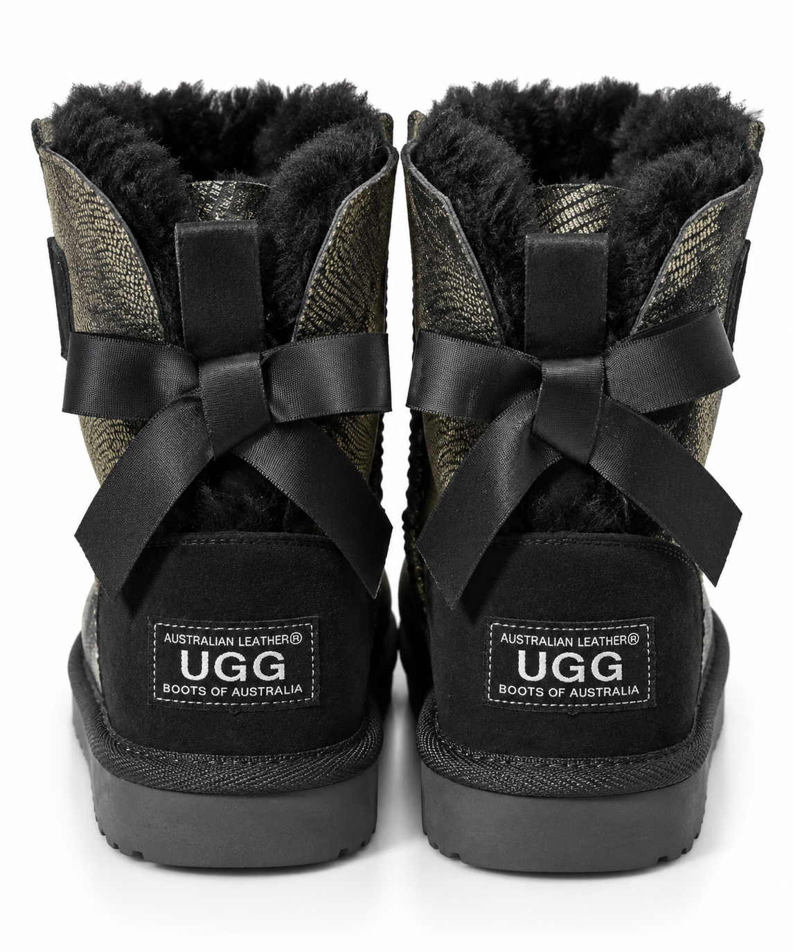 Australian Leather Ugg Short - Metallic Camouflage - AU4