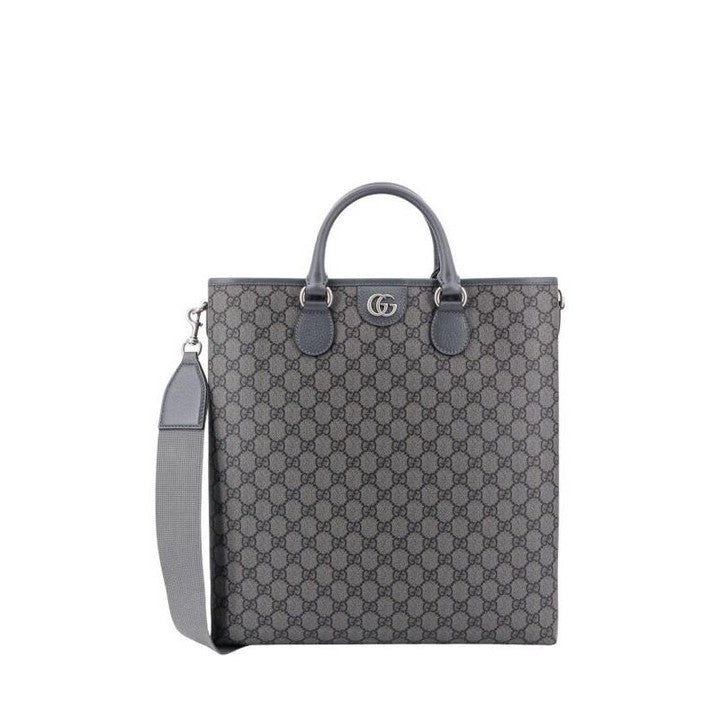 Gucci GG Supreme Men'S Tote - Grey