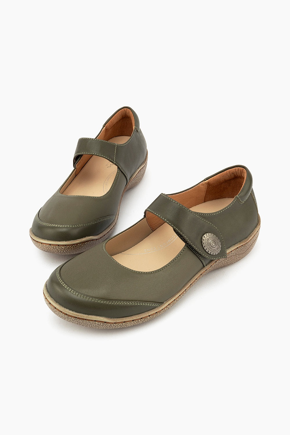 Klouds Peach Plain Khaki Stretch