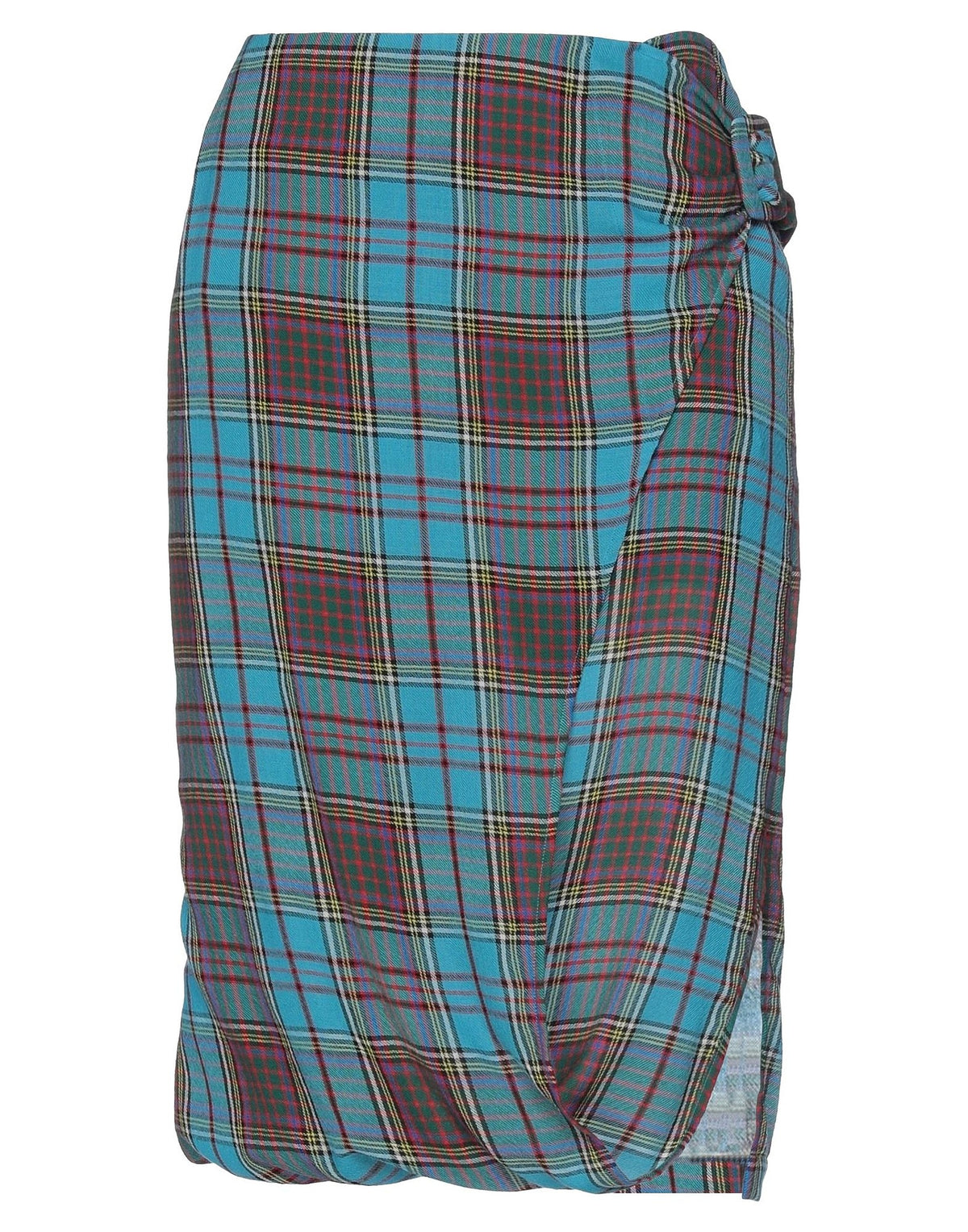 Pushbutton Womens Skirts - Deep teal
