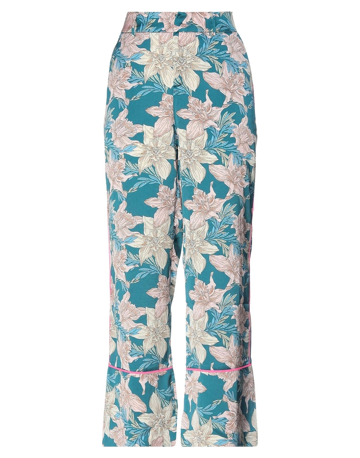 Liquorish Womens Pants - Deep teal