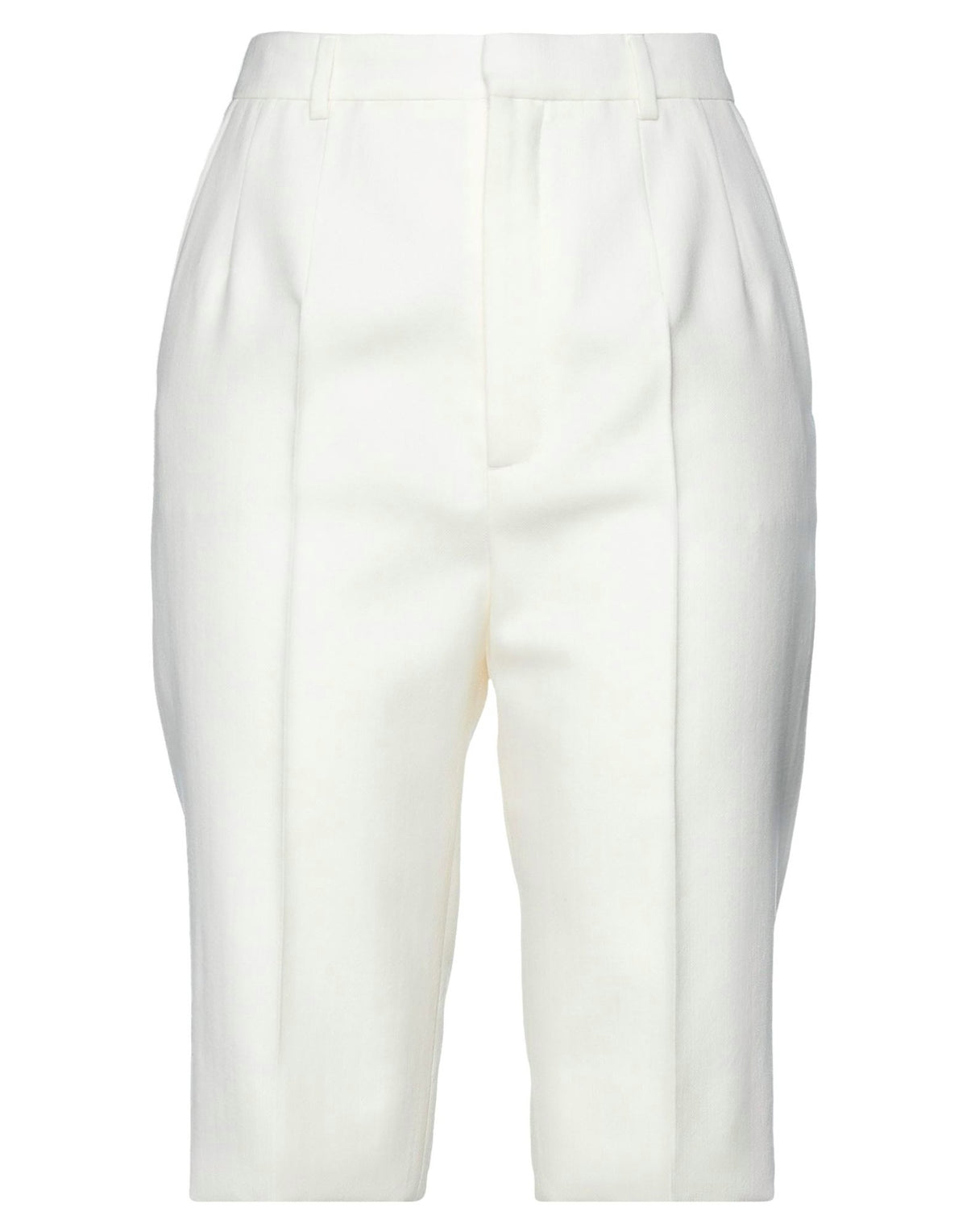 Saint Laurent Womens Shorts & Bermuda Shorts - Ivory