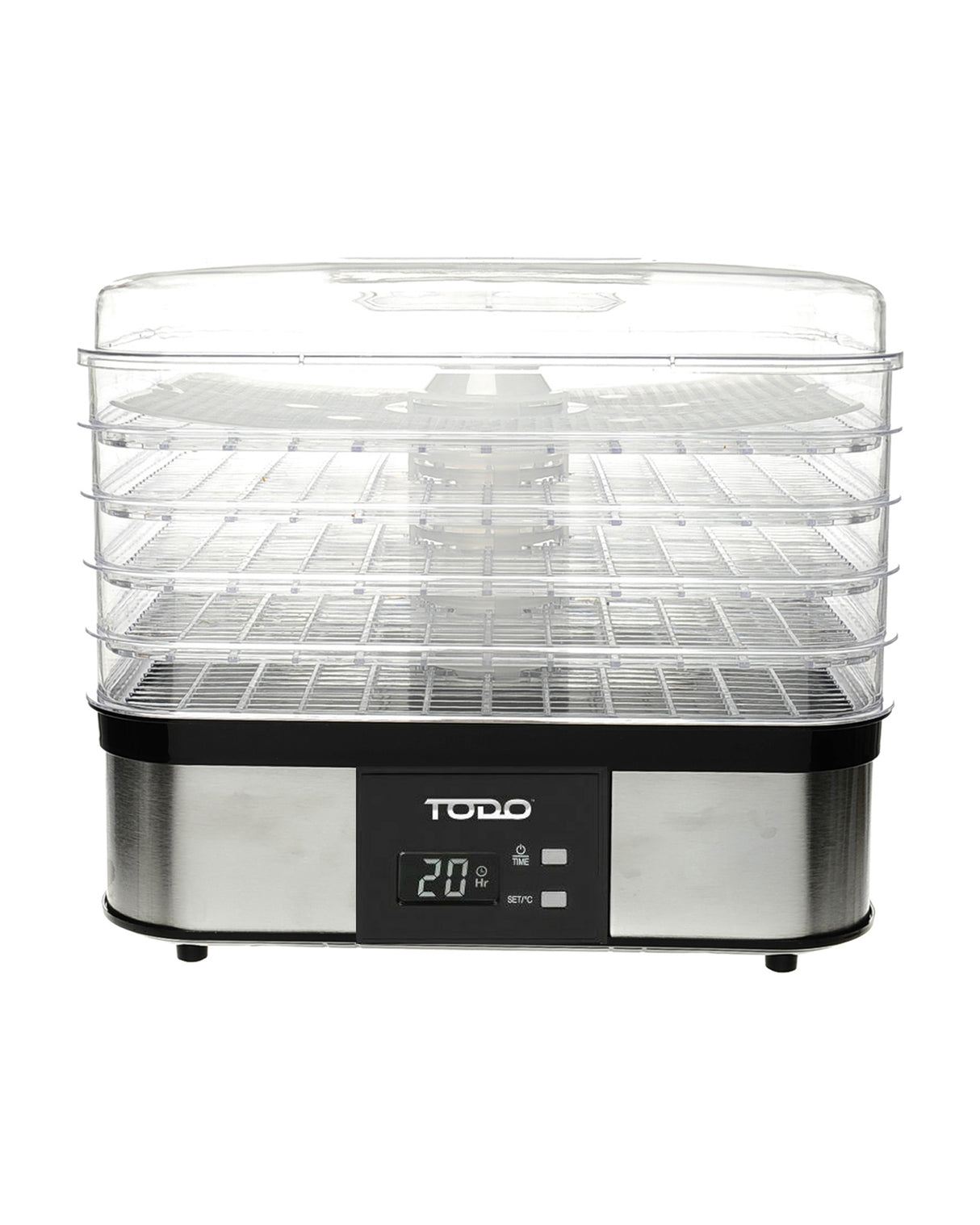 TODO 250W Stainless Steel Food Dehydrator Preserve Yogurt Fruit Dryer Jerky Maker