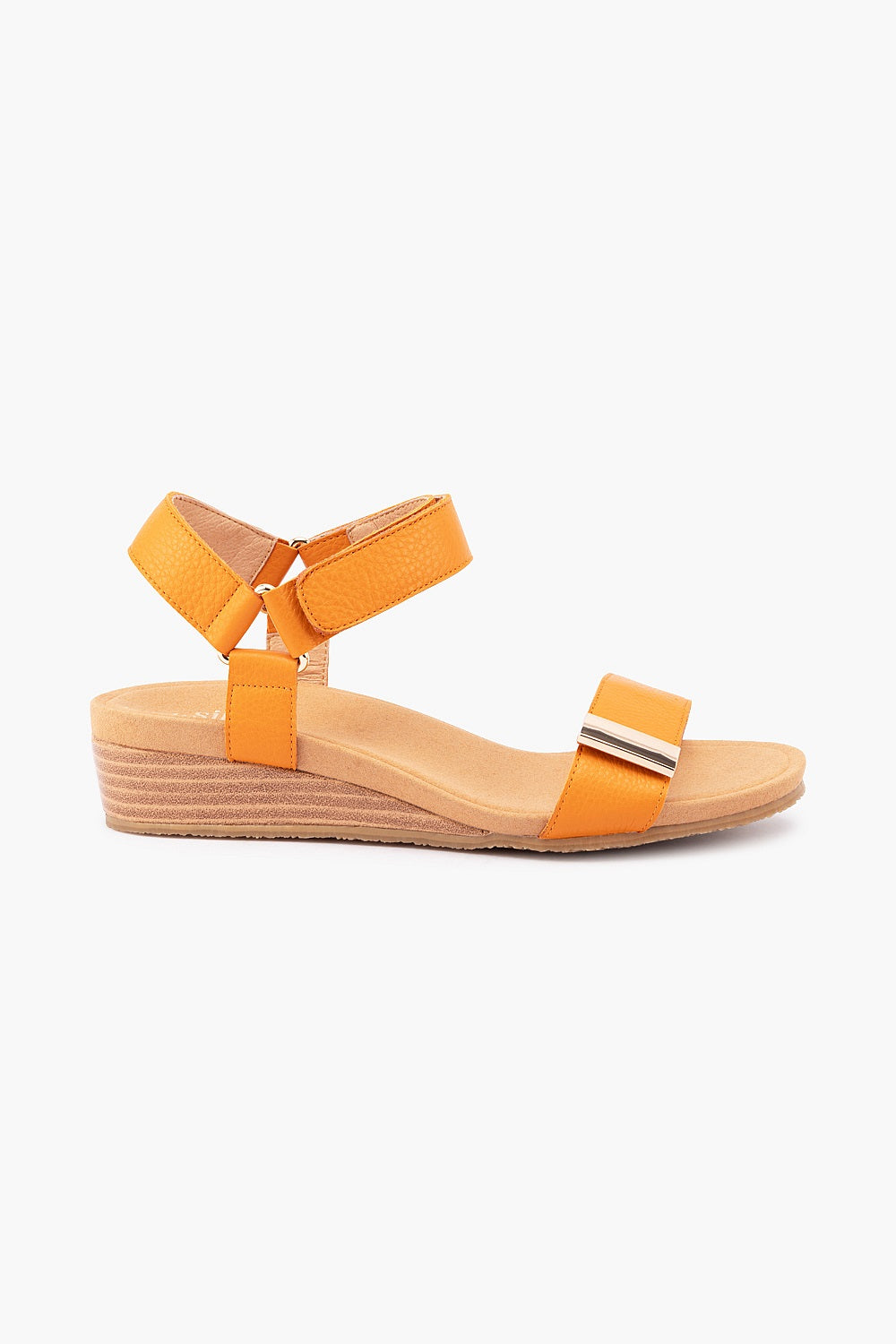 Silver Lining Utica Plain Arancio Pebble