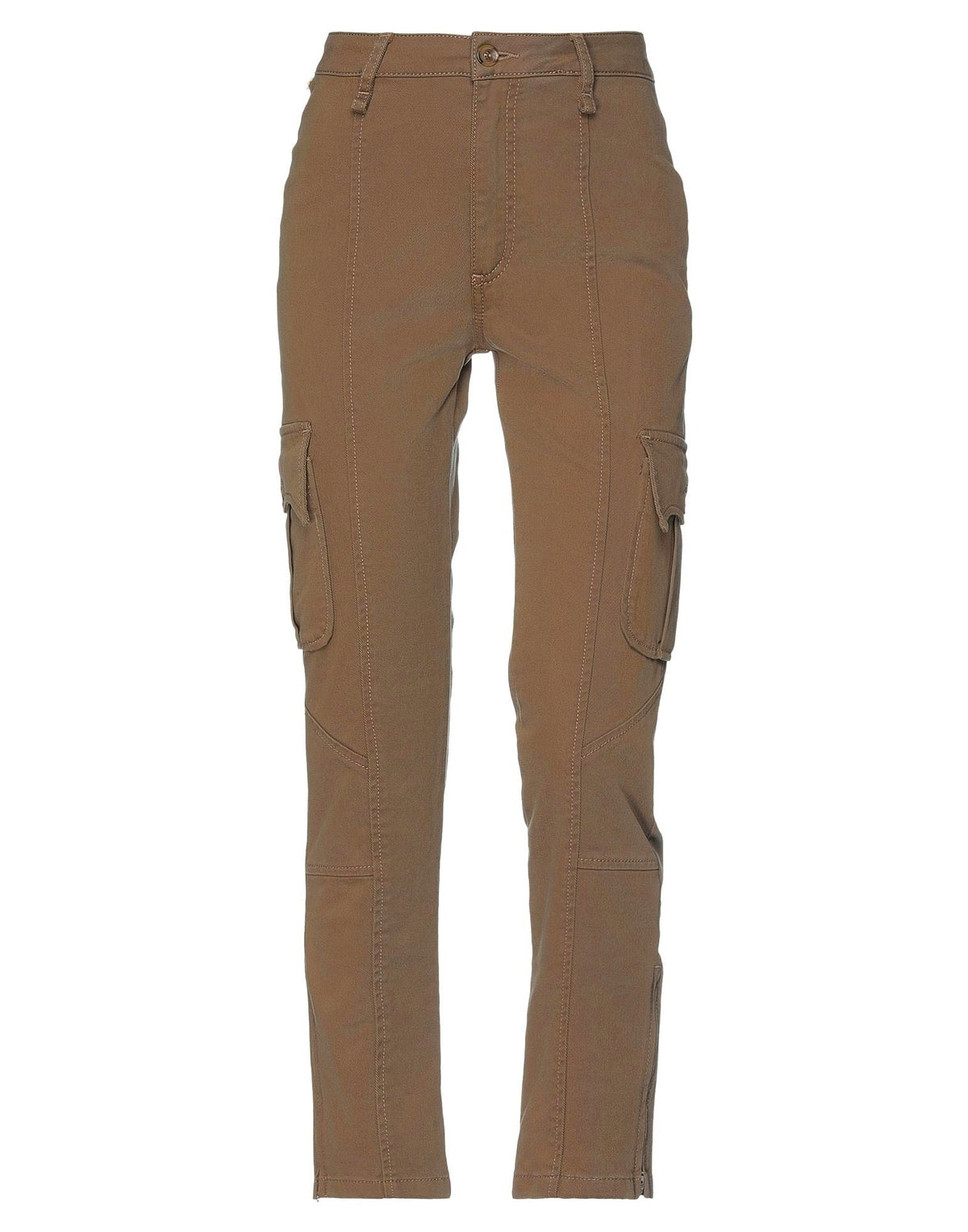 Manila Grace Womens Pants - Camel